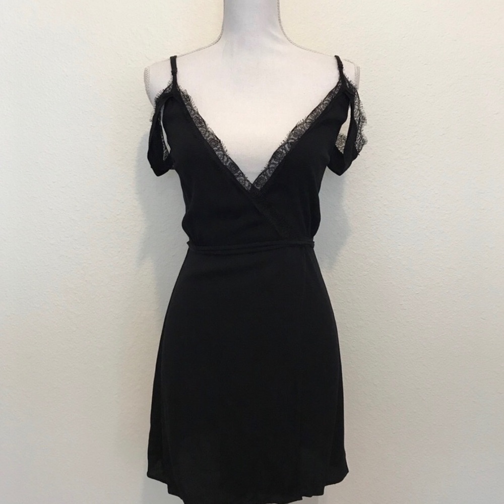Black Lace Reformation dress